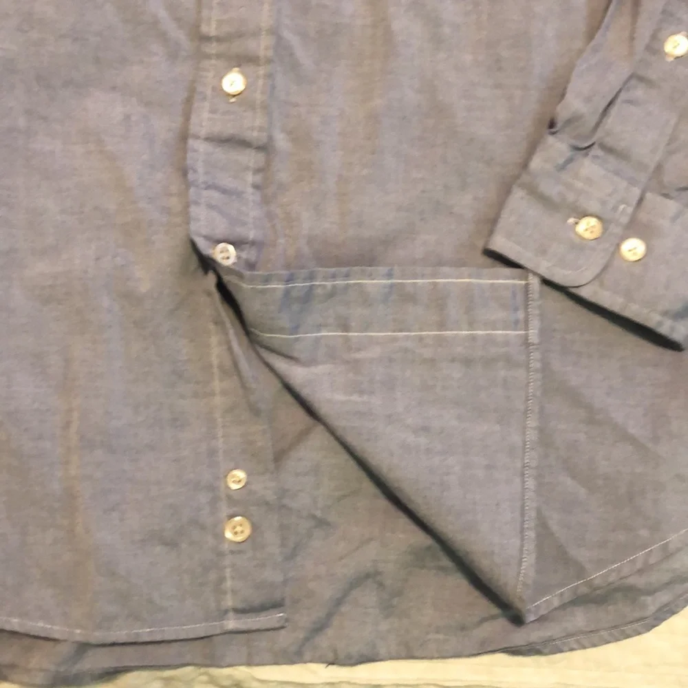 Willis & Geiger Outfitters Blue ButtonSown Mens Size 17.5”, 35 - Picture 6 of 15
